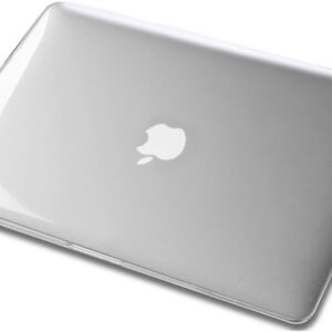 FINTIE Custodia Compatibile con MacBook Retina 12 – Trasparente Plastica Cover Rigida Duro Caso Compatibile con MacBook 12″ with Retina Display [2015 Release], Cristallo Chiaro