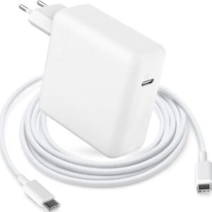 Caricabatterie Rapido USB C 96W,Adattatore di Alimentazione Tipo C per MacBook Pro 16/15/14/13 pollici, iPad Pro12.9/11 pollici,Lenovo,Adatto per Tutti i Dispositivi USB C，Con Cavo USB C a C da 2M