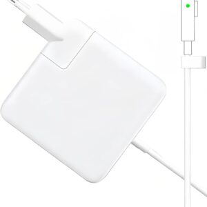 Caricabatterie MacBook Pro 60W L-Tip, Adattatore Rapido Compatibile con MacBook Pro 13 pollici (2008, 2009, 2010, 2011-2012) A1278 A1181 A1184 A1344 A1330 A1342 modelli
