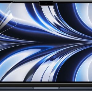Arisase Confezione da 2 pellicole protettive per schermo HD per MacBook Air 13.6 con M2 chip (Modello: A2681) 2022 rilasciato (13,6 pollici)