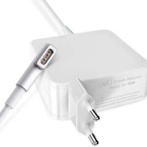 Hd-line Alimentatore 45 W L Tip Adattatore Adattatore Adattatore di Alimentazione Caricatore per Mac Air 11″ 13″ A1237 A1244 A1269 A1270 A1304 A1369 A1370 A1374 A1377 (Prima metà 2012), Alta Qualità e