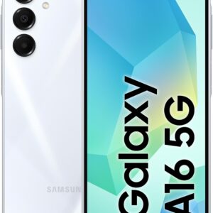 Samsung Galaxy A16 5G, Smartphone Android 14, Display Super AMOLED 6.7″ FHD+, 4GB RAM, 128GB, Batteria 5.000 mAh, Resistenza IP54, memoria espandibile fino a 1.5TB, Light Gray [Versione Italiana]