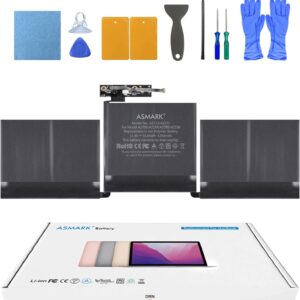 ASMARK Batteria MacBook Pro A1708 per 13 pollici A1708(2016,2017) A2159(2019) A2289(2020) A2338(2020,2022) A2171/A1713 Battery