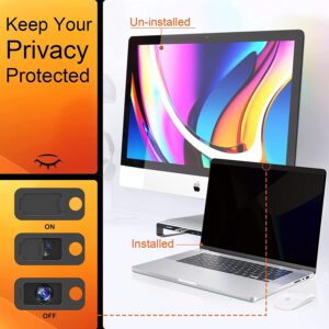 Filtro Privacy MacBook Magnetico Compatibile con MacBook Air 13 Pollici(2018-2021, M1) e MacBook PRO 13 Pollici(2016-2022, M1, M2), Anti Luce Blu Pellicola Protezione della Privacy Filter MacBook