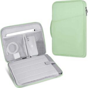 HoYiXi 13 14 Pollici Laptop Custodia Compatibile con MacBook Air M2 13.6”/13.3” M1/MacBook Pro 13/MacBook Pro 14 /Dell XPS 13/Surface Pro X/8/7/6/5/Surface HP HUAWEI Matebook Laptop,Verde