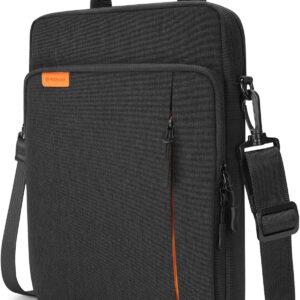 NIDOO 13,3 Pollici Borsa a Tracolla Messenger Porta PC Portatile Protettiva Custodia per 13″ 13.6″ MacBook Air Pro/ 12.9″ iPad Pro/Surface Laptop Go 3/ Surface Pro 9 10 X/XPS 13/ThinkPad Z13 X13 L13