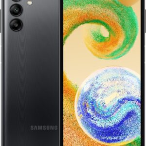 Samsung Galaxy A04s Smartphone Android 12, Display Infinity-V HD+ da 6.5”, 3 GB RAM e 32 GB di Memoria Interna Espandibile, Batteria 5.000 mAh, Black [Versione Italiana]