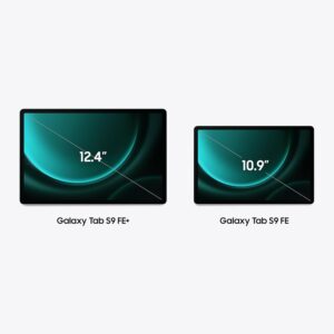 Samsung Galaxy Tab S9 FE, Display 10.9″ TFT LCD PLS, Wi-Fi, RAM 6GB, 128GB, 8.000 mAh, Exynos 1380, Android 13, IP68, Gray, [Versione italiana] 2023