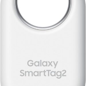Samsung Galaxy SmartTag2 (4 Pezzi) Localizzatore Bluetooth con Modalità Smarrito, Design compatto, Batteria a lunga durata, Resistenza IP67, Black e White 2023