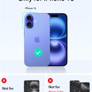 ESR Cover per iPhone 16, Controllo della fotocamera, Compatibile con MagSafe, Protezione di livello militare, Supporto integrato, Retro resistente ai graffi, Serie Classic, Trasparente