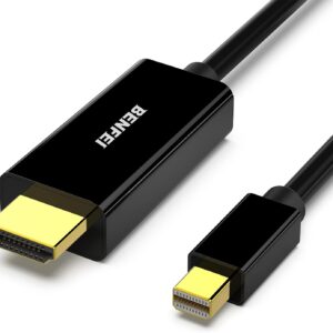 BENFEI Cavo Mini DisplayPort a HDMI 1,8 m (compatibile con Thunderbolt) con MacBook Air/Pro, Surface Pro/Dock, monitor, proiettore