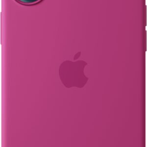Apple Custodia MagSafe cover in silicone per iPhone 16 Plus – Fucsia ​​​​​​​