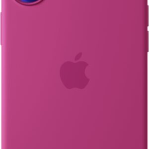 Apple Custodia MagSafe cover in silicone per iPhone 16 Plus – Fucsia ​​​​​​​