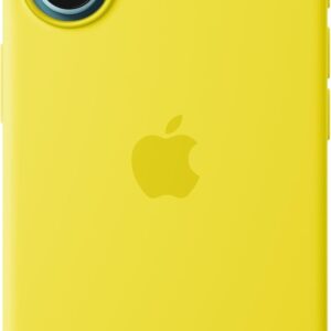 Apple Custodia MagSafe cover in silicone per iPhone 16 – Giallo carambola ​​​​​​​