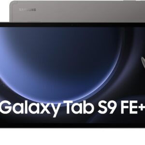Samsung Galaxy Tab S9 FE+, Caricatore incluso, Display 12.4″ TFT LCD PLS, Wi-Fi, RAM 12GB, 256GB, 10.090 mAh, Exynos 1380, Android 13, IP68, Gray, [Versione italiana] 2023