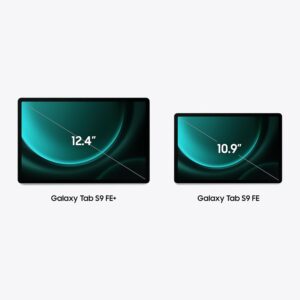 Samsung Galaxy Tab S9 FE, Display 10.9″ TFT LCD PLS, Wi-Fi, RAM 8GB, 256GB, 8.000 mAh, Exynos 1380, Android 13, IP68, Gray, [Versione italiana] 2023