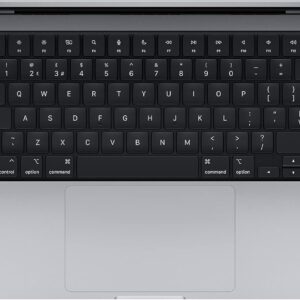 Fine-2021 Apple MacBook Pro con Apple chip M1 Pro (14-pollici, 16GB RAM, 1TB SSD) (QWERTY English) Grigio siderale (Ricondizionato)