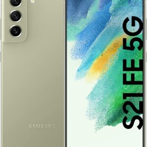 Samsung Galaxy S21 FE 5G Smartphone Android 128GB SIM Free Display 6.4″ Dynamic AMOLED 2X, 3 Fotocamere Posteriori Olive [Versione Italiana]