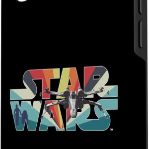 Custodia per iPhone 16 Star Wars Logo Wing Color Burst