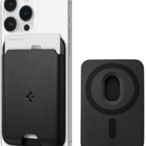 Spigen Valentinus Magfit Portafoglio (2 Carte) Magsafe Compatibile con iPhone 14 PRO/iPhone 14 Plus/iPhone 14 PRO Max/iPhone 14 / iPhone 13 Series/iPhone 12 Series