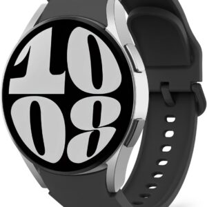 MoKo Cinturino Compatibile con Samsung Galaxy Watch 7 FE 6 5 4 40mm 44mm/Watch 6 4 Classic 43mm 47mm 42mm 46mm/Watch 5 Pro 45mm, 20mm Cinturino di Ricambio in Silicone Morbido