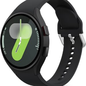 Cinturino 20mm Compatibile con Cinturino Samsung Galaxy Watch 7/6/5/4/FE 40mm 44mm, Cinturini Galaxy Watch 4 Classic 42mm/46mm/5 Pro 45mm Cinturino Sportivo Silicone per Watch 6 Classic 43mm 47mm