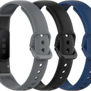MIJOBS Cinturino Compatibile per Samsung Galaxy Fit 2, Cinturino in Morbido, Traspirante, Resistente al Sudore Silicone Braccialetto Strap di Ricambio per Samsung Galaxy Fit 2 Braccialetto