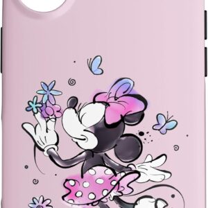Custodia per iPhone 16 Disney Mom Minnie & Flowers Family Trip Mother’s Day Gift