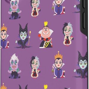 Custodia per iPhone 16 Disney Villains Kawaii Viola