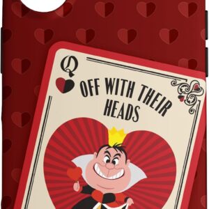 Custodia per iPhone 16 Disney Villains – La regina di cuori con le loro teste, colore: Rosso