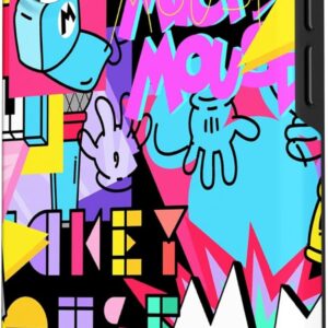 Custodia per iPhone 16 Disney Mickey Mouse Modern Art Street Dancer Wild Style