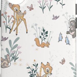 Custodia per iPhone 16 Disney Bambi e Thumper Floreale