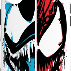 Custodia per iPhone 16 Marvel Venom: Lascia che ci sia una carneficina a faccia