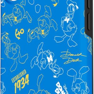 Custodia per iPhone 16 Disney Donald Duck 90th Anniversary Established 1934 Pattern