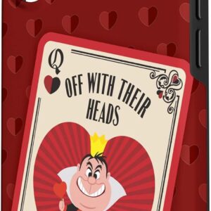 Custodia per iPhone 16 Disney Villains – La regina di cuori con le loro teste, colore: Rosso