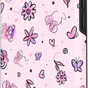 Custodia per iPhone 16 Disney Minnie Mouse Cute Pink Spring Sweetness Pattern