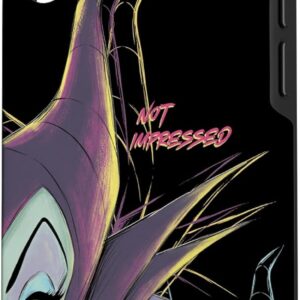 Custodia per iPhone 16 Disney Villains Malefica non impressionato Halloween