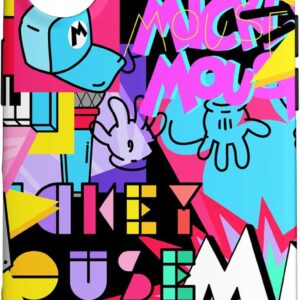 Custodia per iPhone 16 Disney Mickey Mouse Modern Art Street Dancer Wild Style