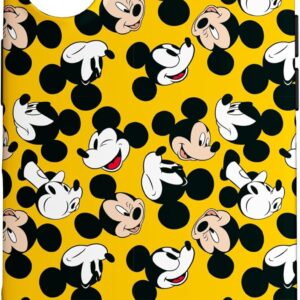 Custodia per iPhone 16 Disney Topolino Giallo