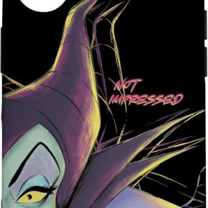 Custodia per iPhone 16 Disney Villains Malefica non impressionato Halloween