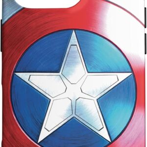 Custodia per iPhone 16 Pro Il Falcon e il Winter Soldier Capitan America Shield