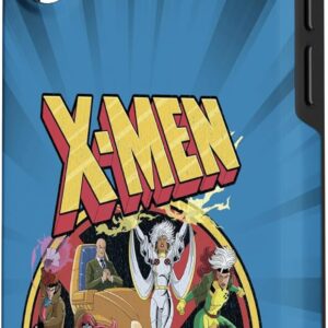 Custodia per iPhone 16 Marvel X-Men – Serie animata retrò anni ’90