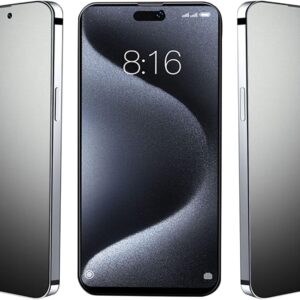 JELLYEA 3 Pezzi Pellicola Opaca per iPhone 16 Plus / 15 Plus Privacy Vetro Temperato Anti-spia Copertura Completa Pellicola Protettiva 9H Opaco Protezione Schermo Anti-spy Anti-Impronte Pellicola,6.7”