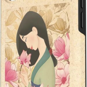 Custodia per iPhone 16 Disney Princess Classic Mulan Rosa Lotus