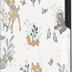 Custodia per iPhone 16 Disney Bambi e Thumper Floreale