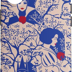 Disney Snow White Movie Snow White & Evil Queen Pattern Custodia per iPhone 16