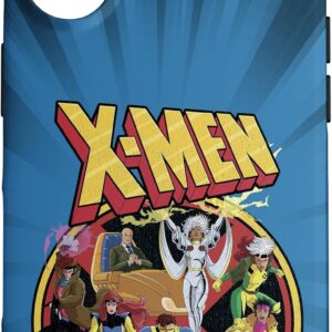 Custodia per iPhone 16 Marvel X-Men – Serie animata retrò anni ’90