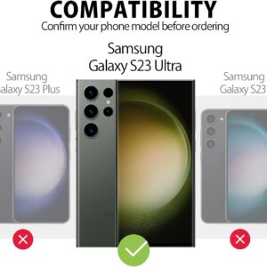 MyGadget Cover per Samsung Galaxy S23 Ultra – Custodia in Silicone Morbido a Doppio Strato – Case con Protezione Fotocamera & Fodera Interna Antigraffio – Lilla