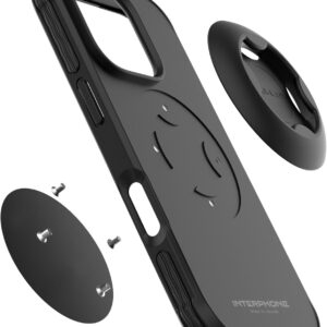 INTERPHONE QUIKLOX – Custodia per Apple iPhone 16 PRO Tetraforce per Attacchi Moto Auto o Bici Gamma Quiklox – Cover Supporto Porta Cellulare Moto – Sistema Modulare QUIKLOX – Aggancio Sgancio Rapido