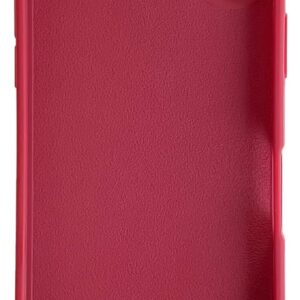 Ququcheng Cover Compatible con iPhone 16(6.1″),Cellulare Girocollo Custodia con Cordino TPU corda Silicone Case Bumper per iPhone 16(6.1″) Custodia-Rosso